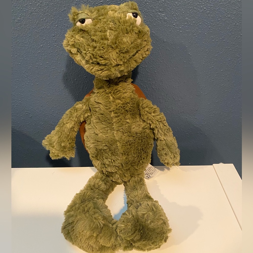 Retired Jellycat Furryosity Turtle